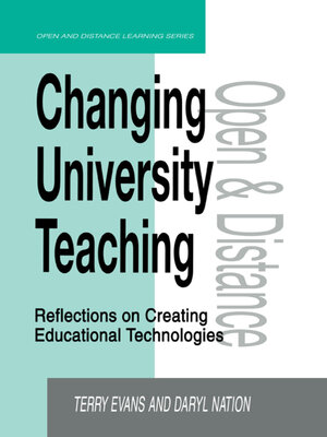 cover image of Changing University Teaching